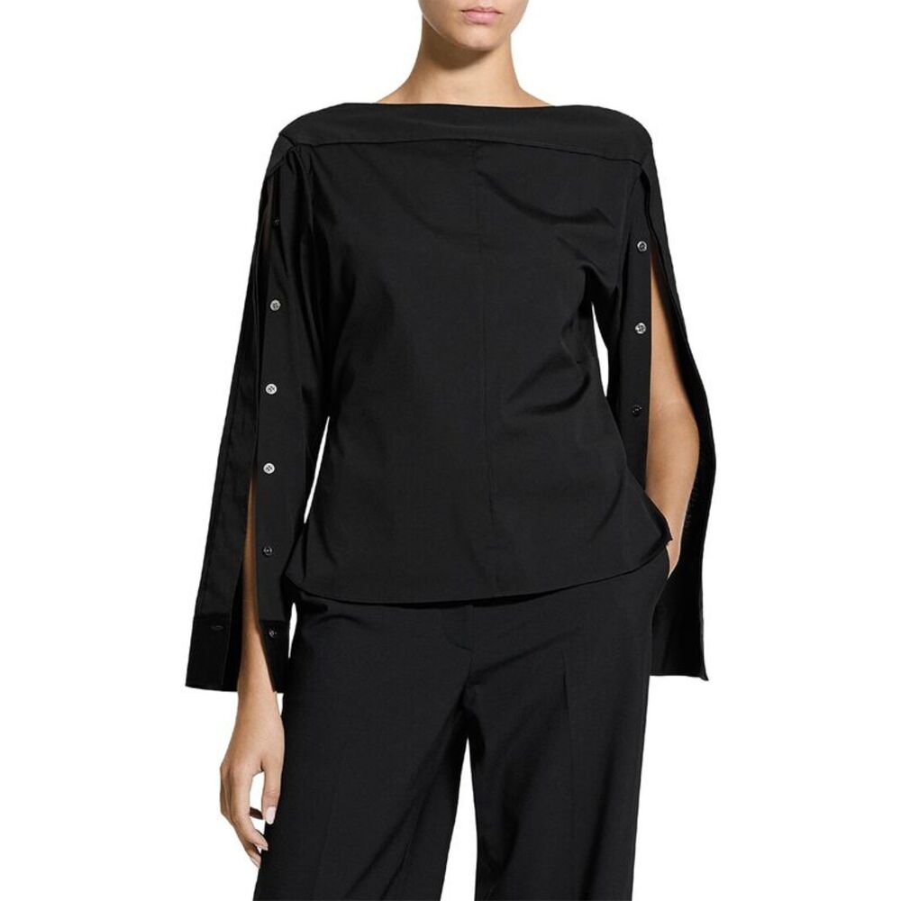 Theory Womens Wool-Blend Top